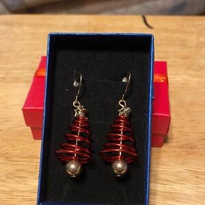 Christmas earrings